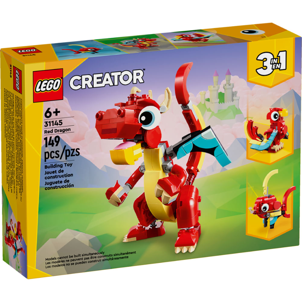 Lego® Dragón Rojo