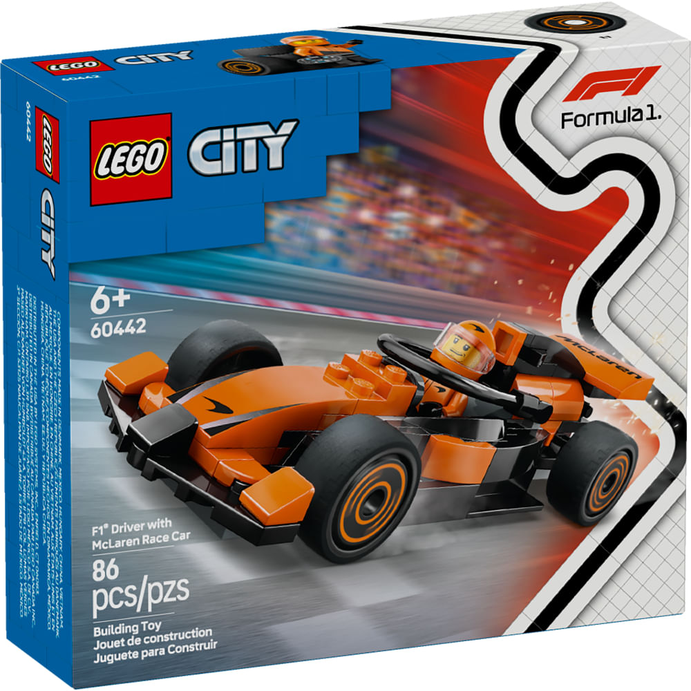 Lego® Piloto de F1® Con Coche Mclaren