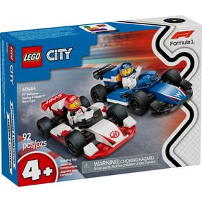 Lego® Coches de F1® Williams Racing y Haas F1®