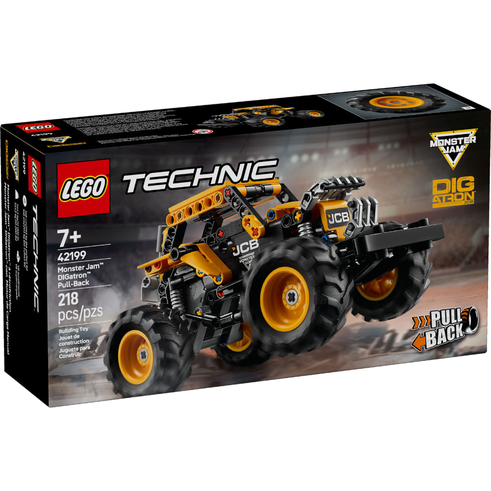 Lego® Monster Jam™ Digatron™ Con Motor de Carga Manual