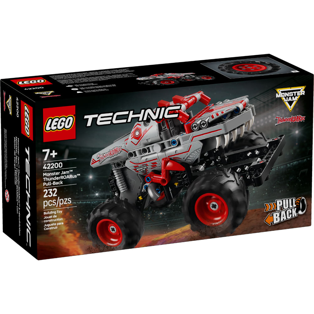 Lego® Monster Jam™ Thunderroarus™ Con Motor de Carga Manual