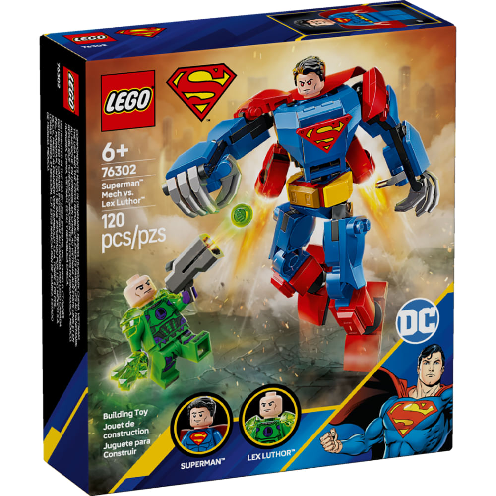 Lego® Armadura Robótica de Superman™ Vs. Lex Luthor™