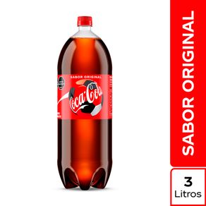 Gaseosa Coca-Cola Sabor Original 3L