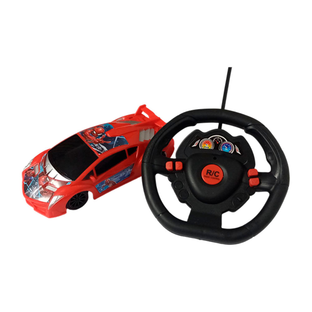 Carro Radio Controlado 4 Funciones Spiderman
