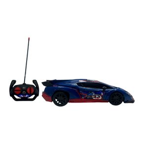 Carro con Control 4 Funciones y Luz Capitán América