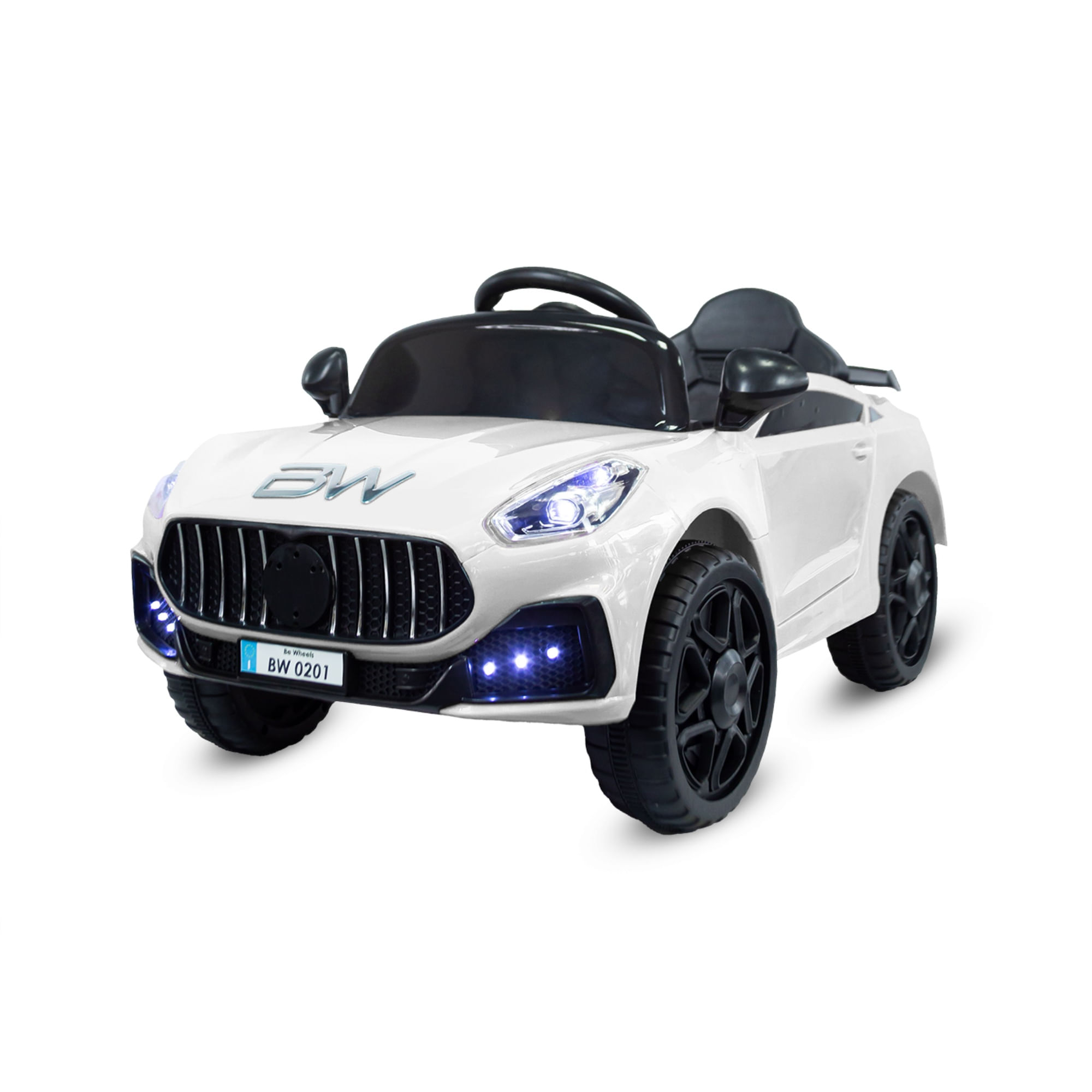 Automóvil Gt Thunder White 6V Bw By Prinsel