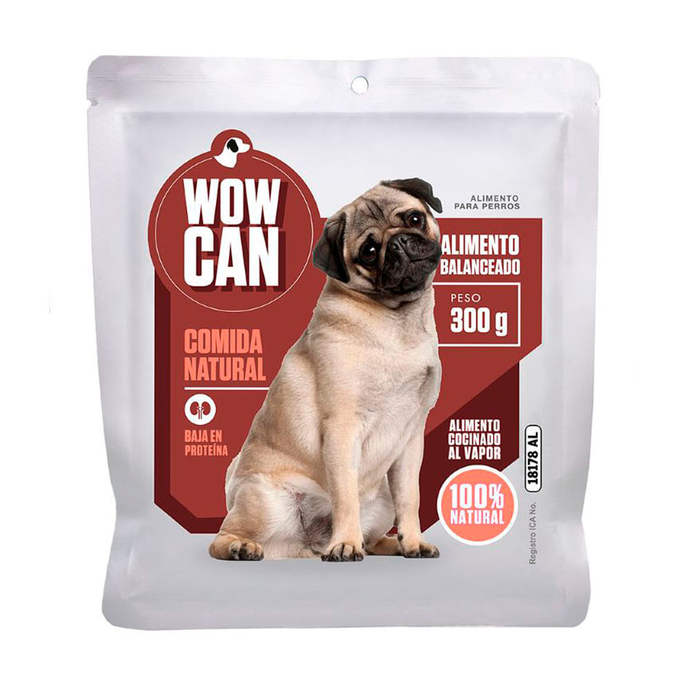 Wow Can Baja En Proteína 300g  Wow Can
