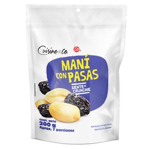 Mezcla Cuisine&Co Maní Pasas 200g