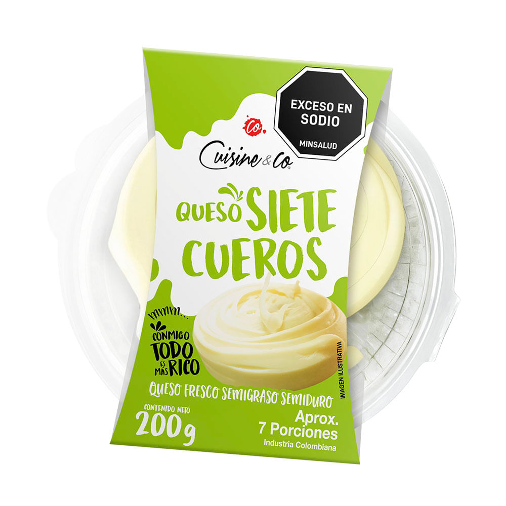 Queso Cuisine&Co Siete Cueros 200g
