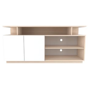 Mesa de TV 70x150x37.5 cm dos Puertas Tribc Arena Polar Inval