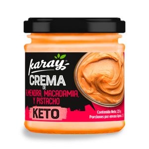 Crema Karay Almendra Macadamia Pistacho Keto 225g