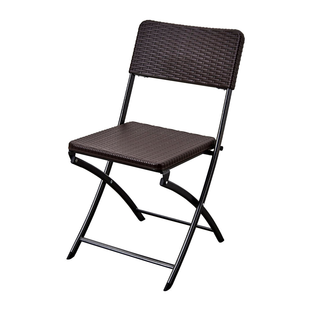 Silla Plegable Diseño Rattan Alpes