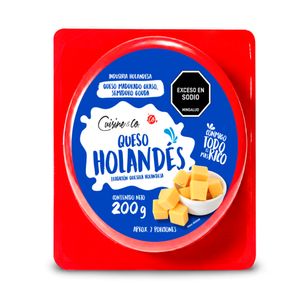 Queso Cuisine&Co Holandes Redondo 200g
