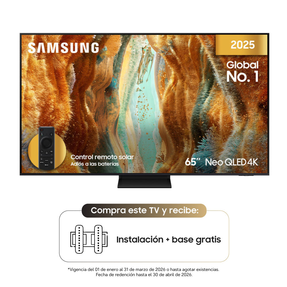 Televisor Samsung 65'' Neo QLED 4K Smart TV QN65QN70FAKXZL