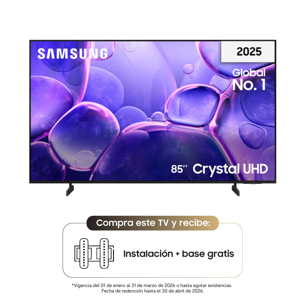 Televisor Samsung 85'' LED UHD 4K Smart TV UN85U8000FKXZL