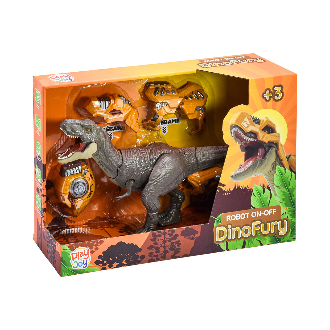 Robot On-Off Dino Fury