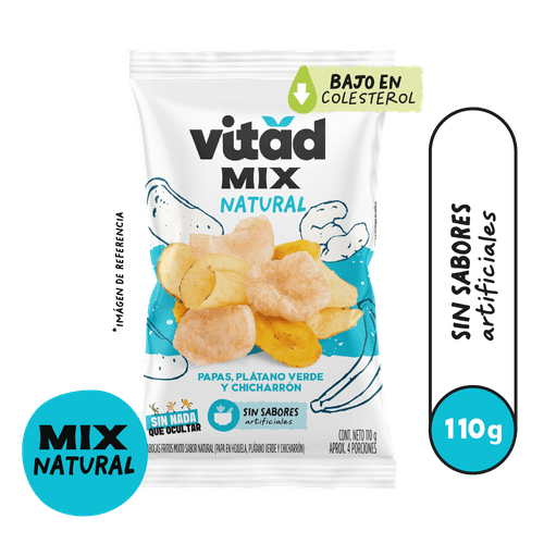 Pasabocas Vitad Mix Natural 110g