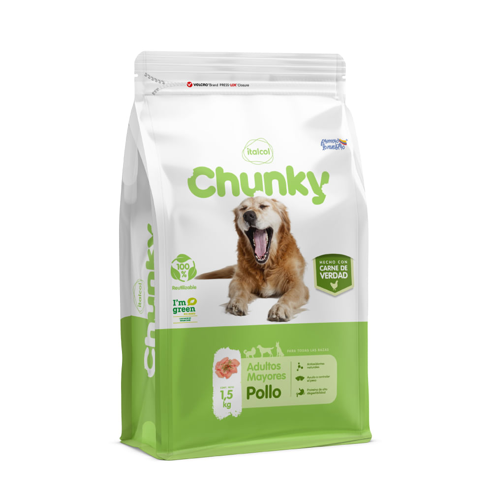 Snack Chunky Adulto Mayores 1.5Kg 6Und