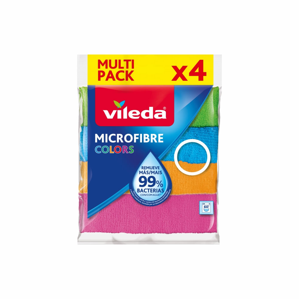 Paño Microfibra Multiusos Vileda 4 und