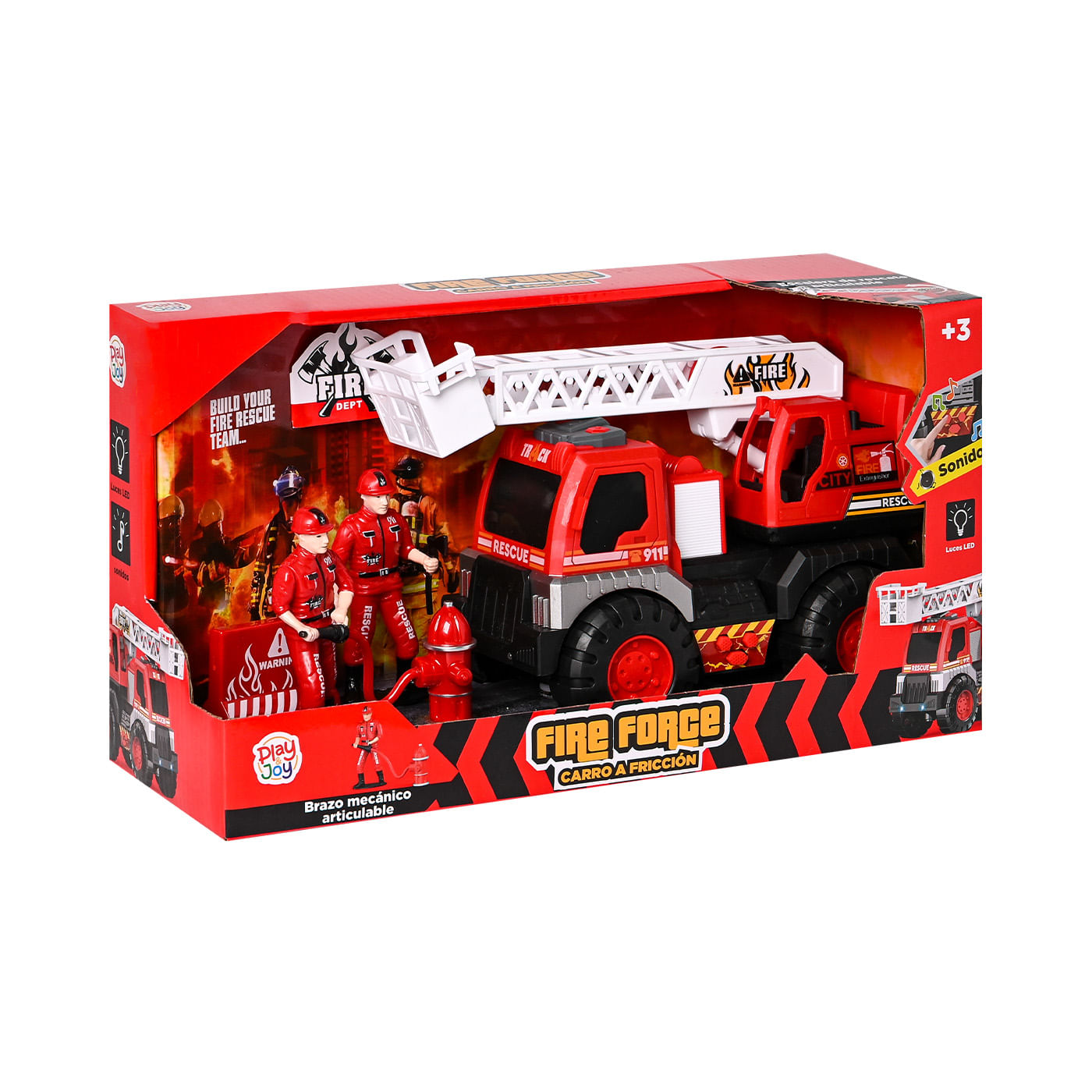 Carro A Fricción Fire Force