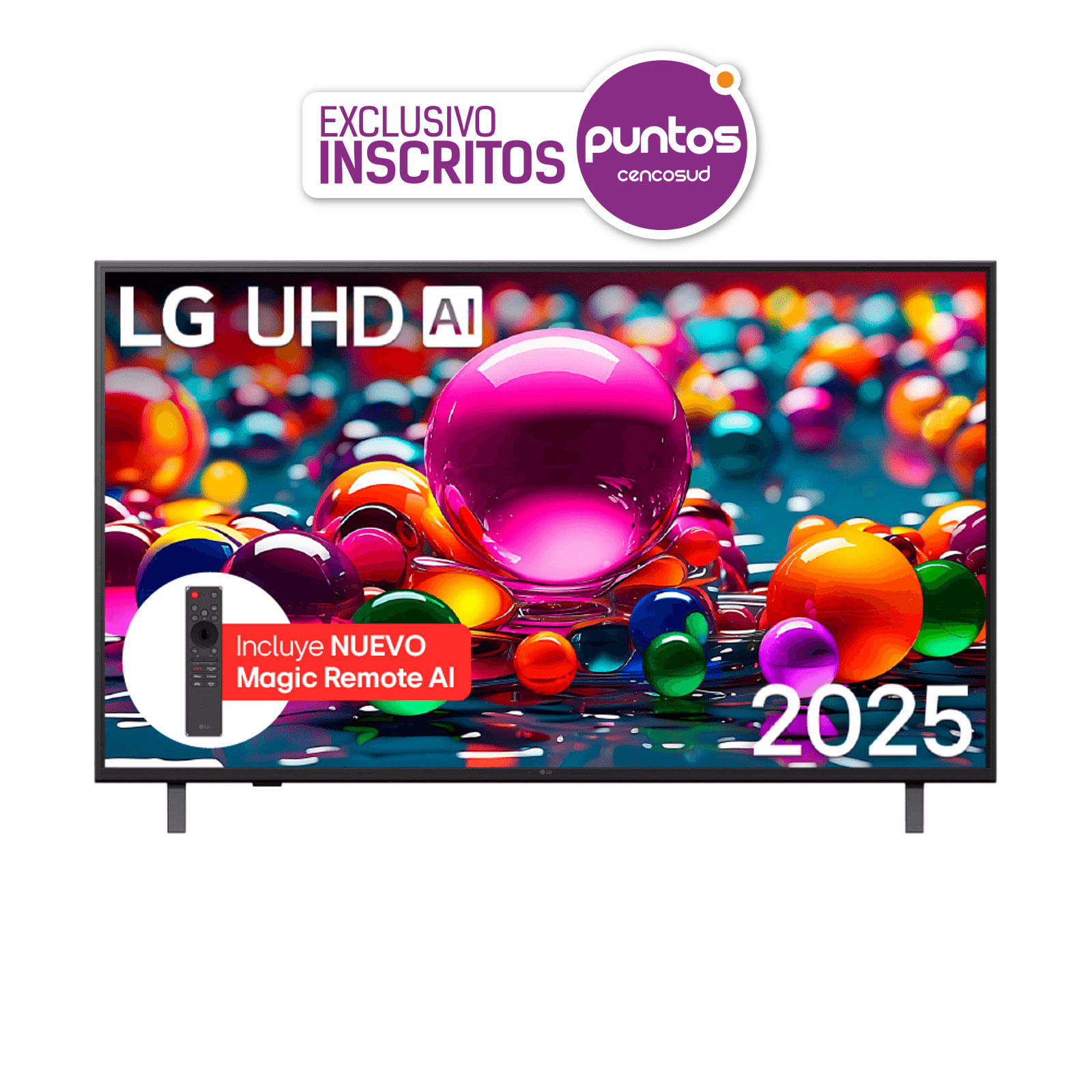 Smart TV UHD 4K 50" LG 50UA8050PSA