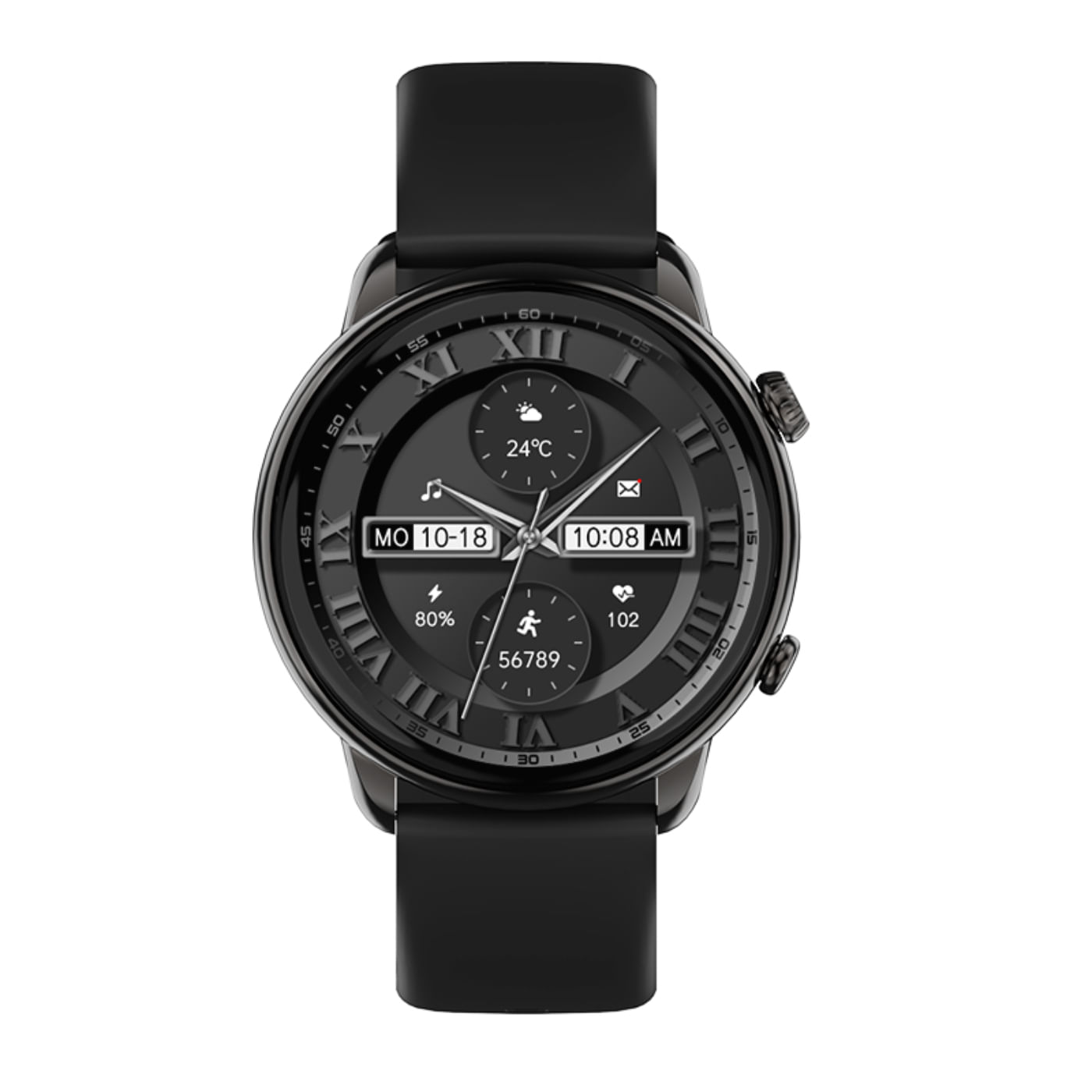 Reloj Inteligente Esenses pantalla Amoled 36.32 mm SW-IRON Negro