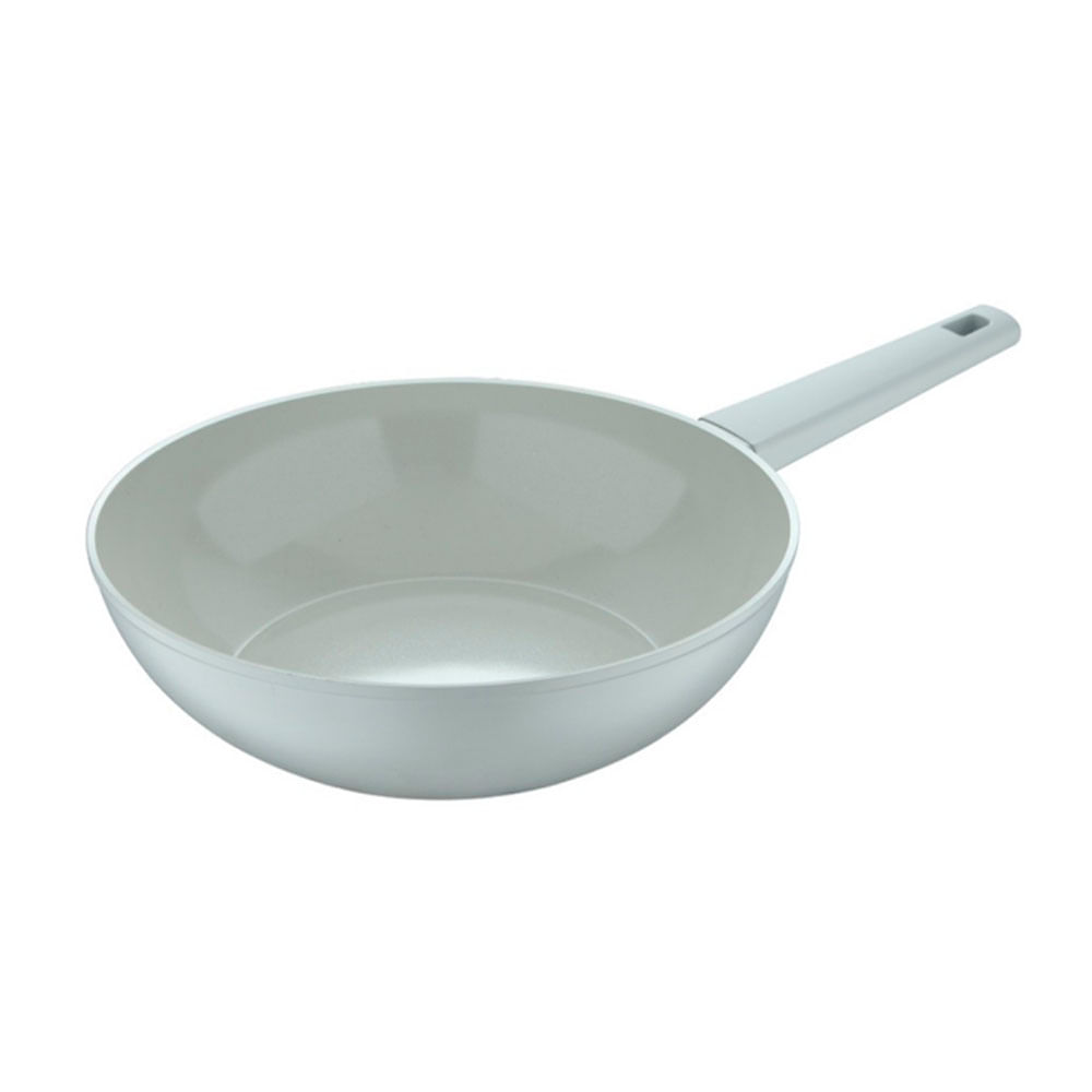 Wok Bergner Cemento Aluminio Forjado 28cm