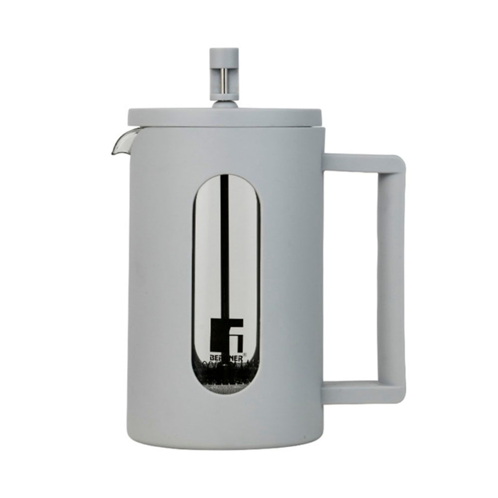 Cafetera Bergner de Embolo Cemento 800ml