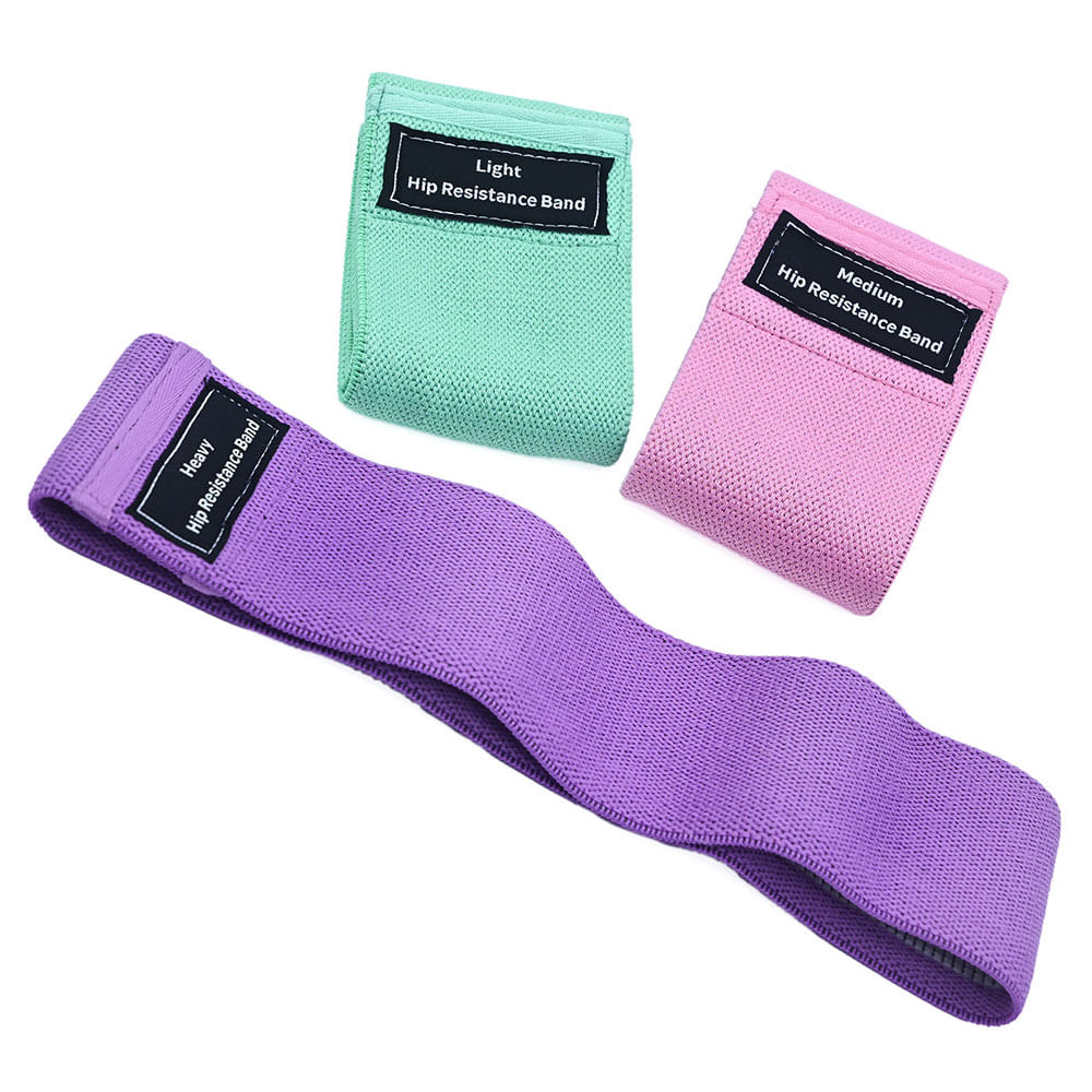 Set Bandas Cadera Evolution Tela x3