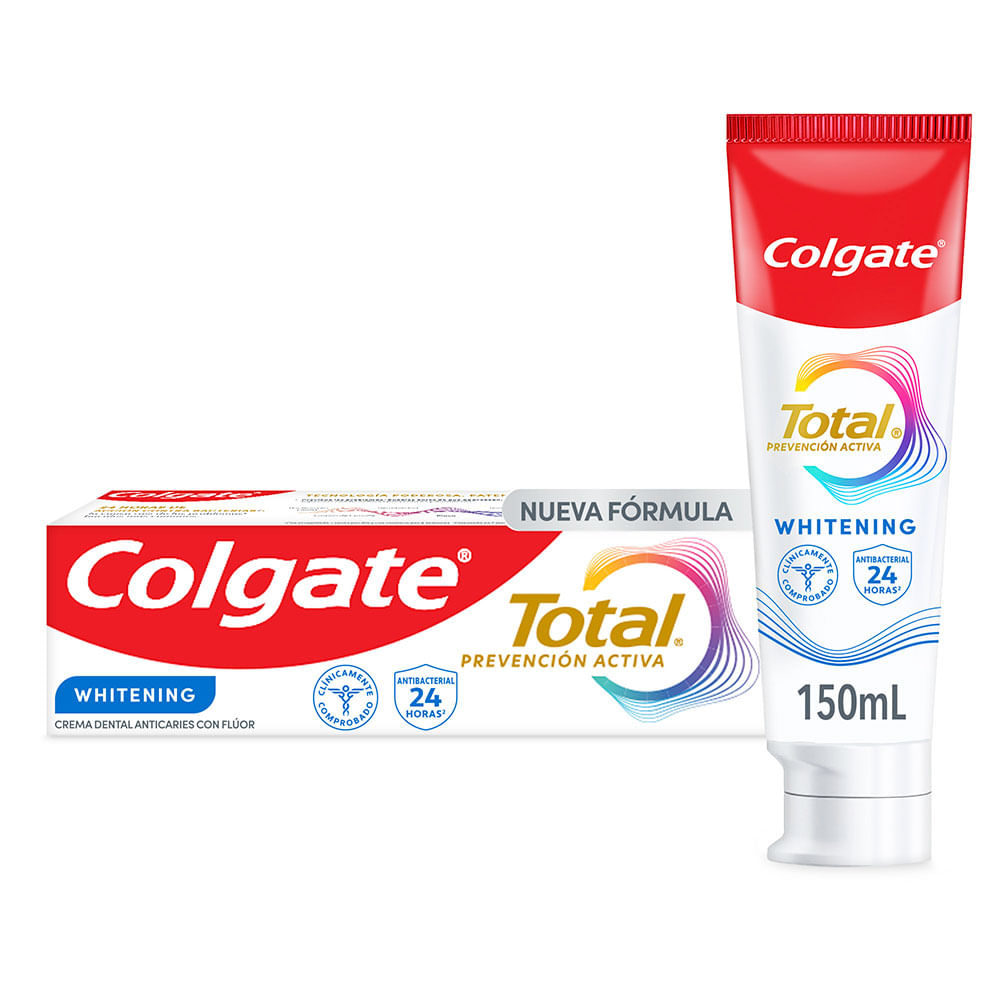 Crema Dental Colgate Total Whitening 150ml