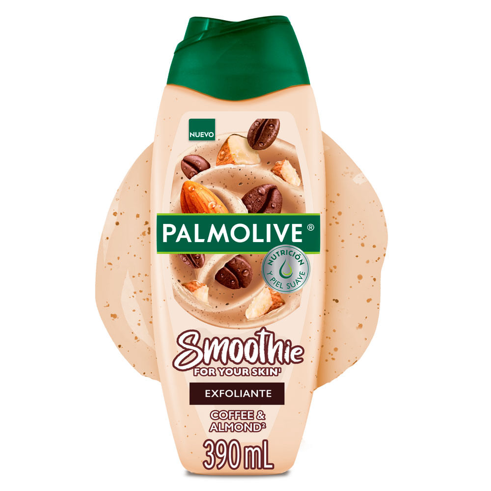 Jabón Liquido Corporal Palmolive Café y Aceite de Almendras  390ml