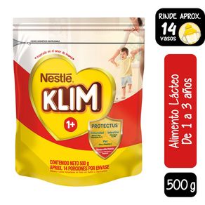 Alimento lácteo Klim 1+&nbsp;DHA x 500 g