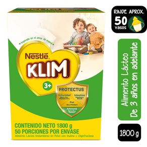 Alimento klim lacteo instantaneo 3+ polvo x1800g