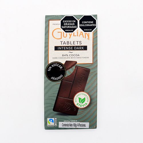 Barra Guylian chocolate oscuro x100g