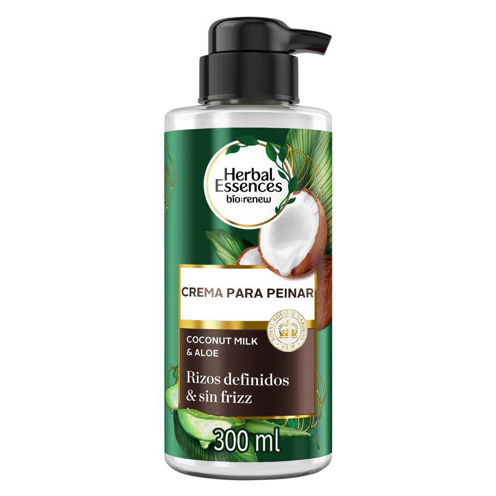 Crema Peinar Herbal Essences Leche de Coco x300ml