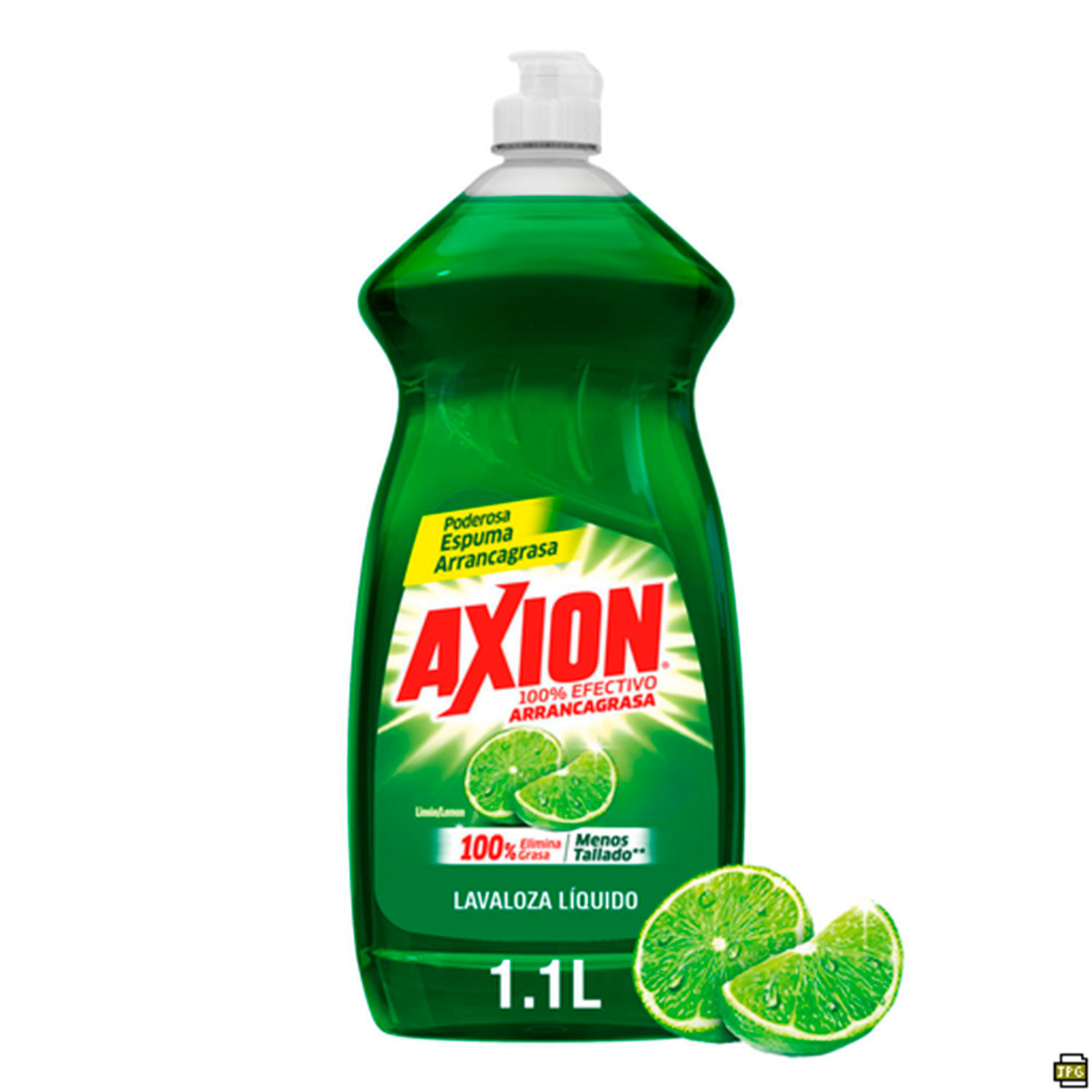 Lavaplatos Liquido Axion Limón 1.1L