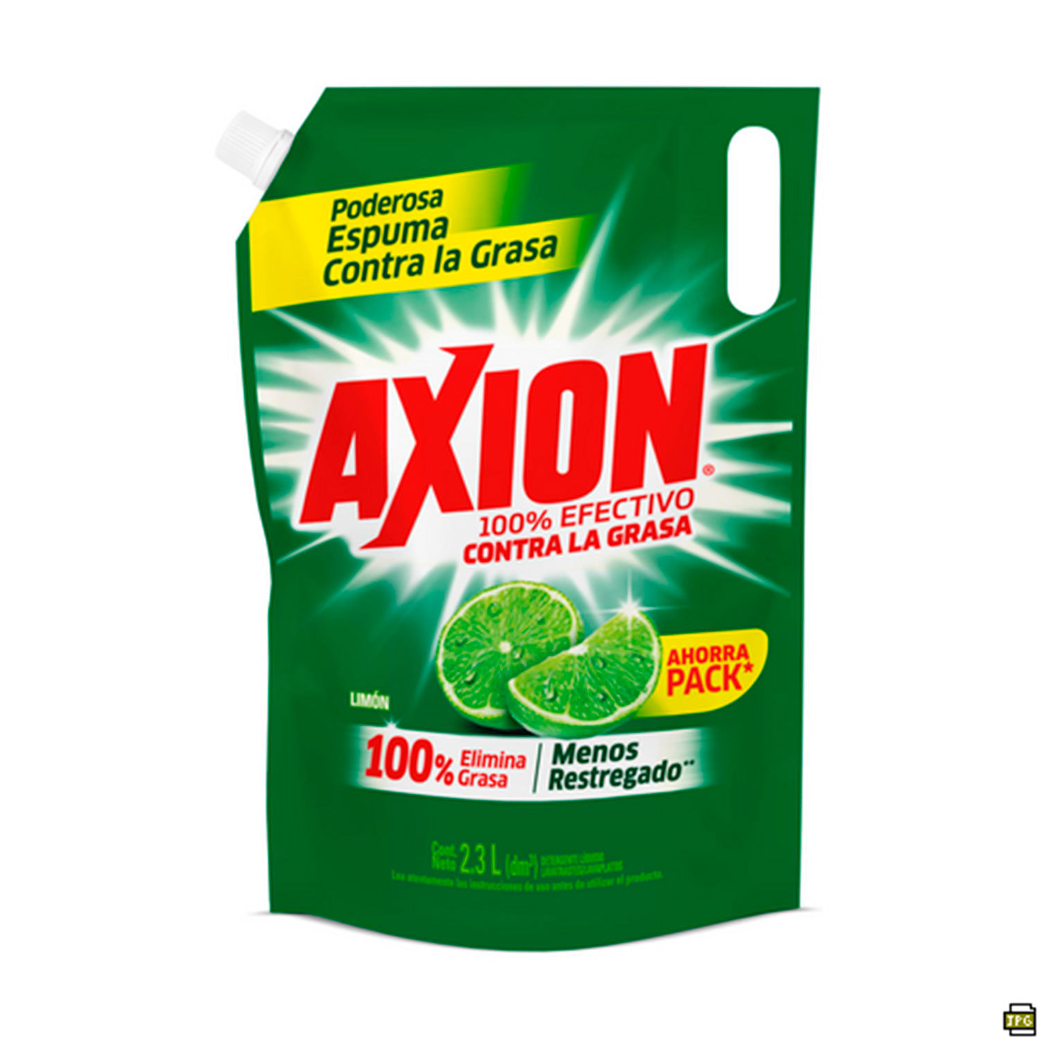Lavaplatos Liquido Axion Limón 2.3L