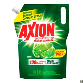 Lavaplatos Liquido Axion Limón 1.5L