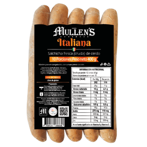 Salchicha Mullen's italiana x6und x450g