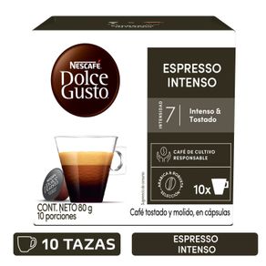Capsula Dolce Gusto Espresso Intenso x10 Und x8 grs