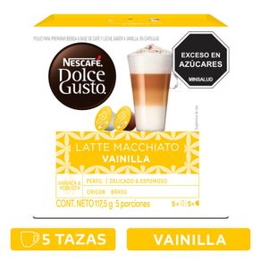 Capsula Dolce Gusto Vainilla Latte Machiato x5 Und x23.5 grs