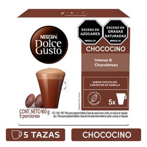 Cápsulas De Chocolate Nescafé Dolce Gusto Chococino 160g