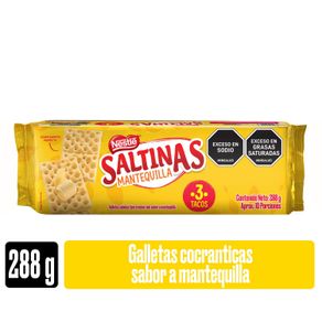Galletas Saltinas Mantequilla 3 Tacos X 288g