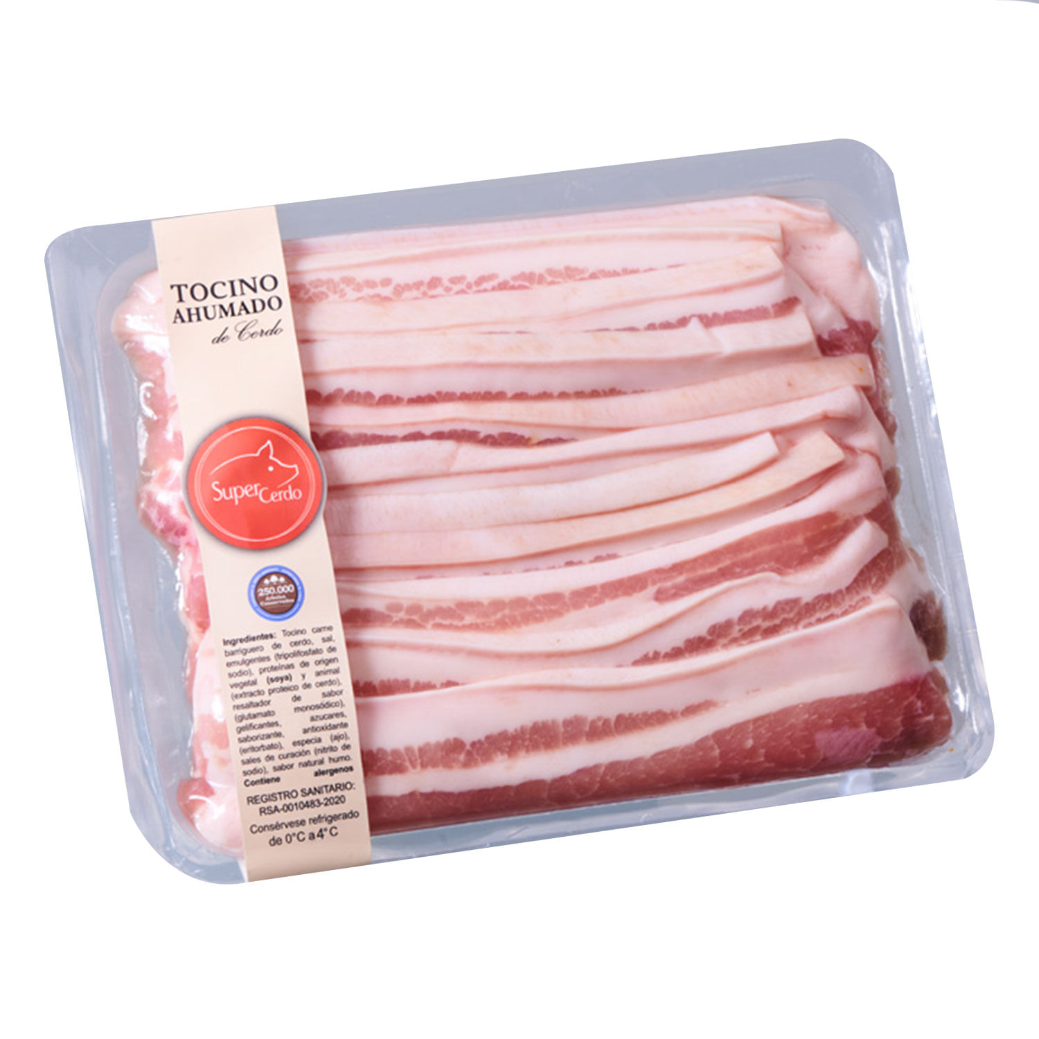 Tocino Ahumado Kg Super Cerdo