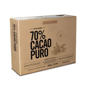 Alfajor Havanna 70% Cacao 4Und 260g