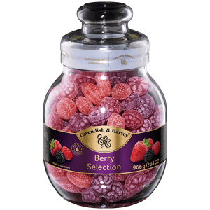 Caramelo Cavendish Fruto Rojos 966g