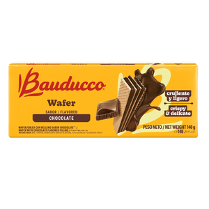 Galleta Wafer Bauducco Chocolate 140g