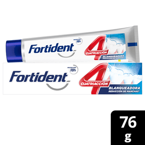 Crema Fortident dental blanqueadora x76g