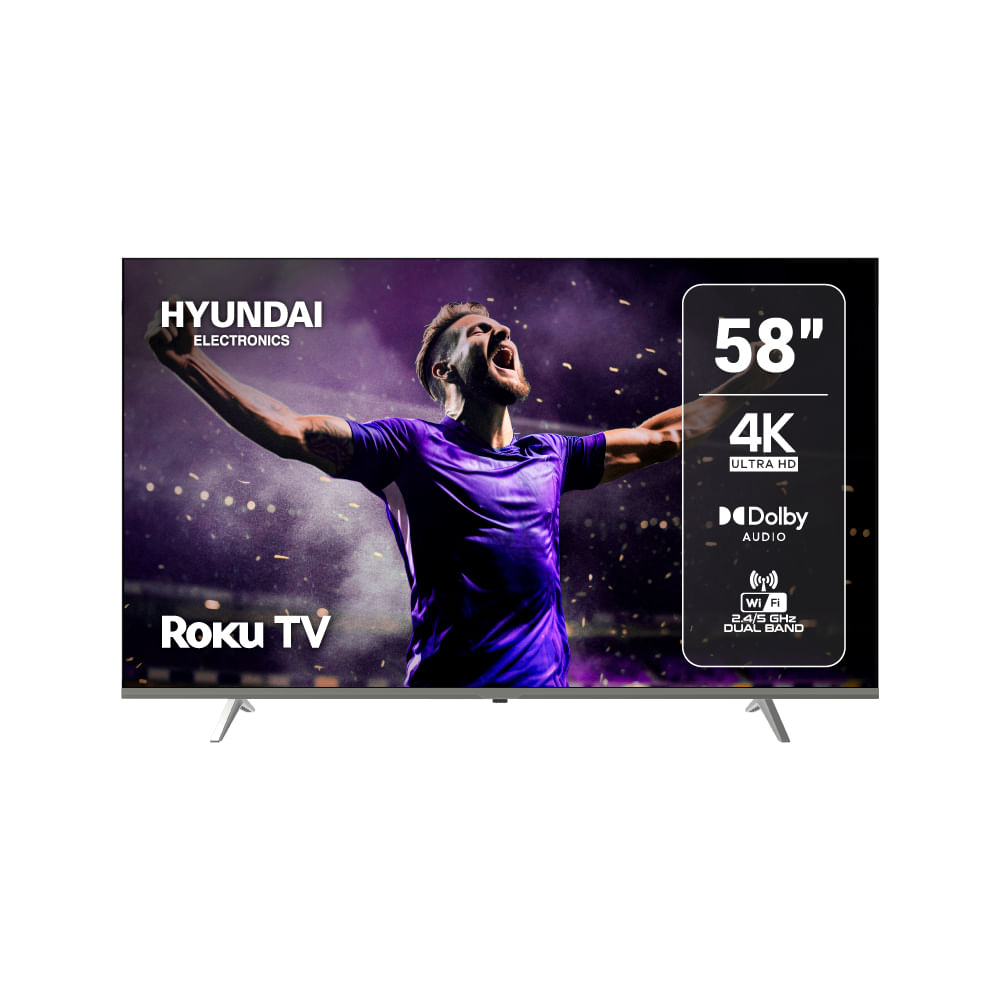 Televisor Led Smart Roku Uhd 58" Hyled5811R4Km