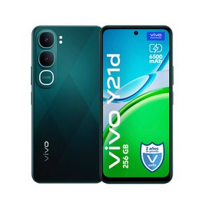Celular Vivo Y21D 6GB 256GB Negro